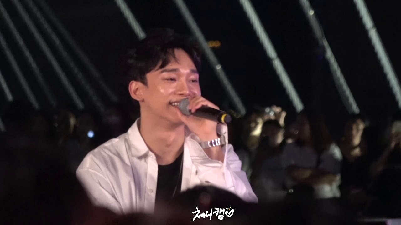 190830 첸 대전 버스킹 널 안지 않을 수 있어야지