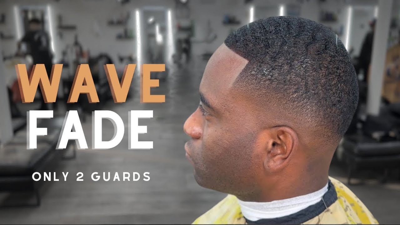Wave Drop Fade 🌊 | Haircut Tutorial with Only 2 Guards ✌️