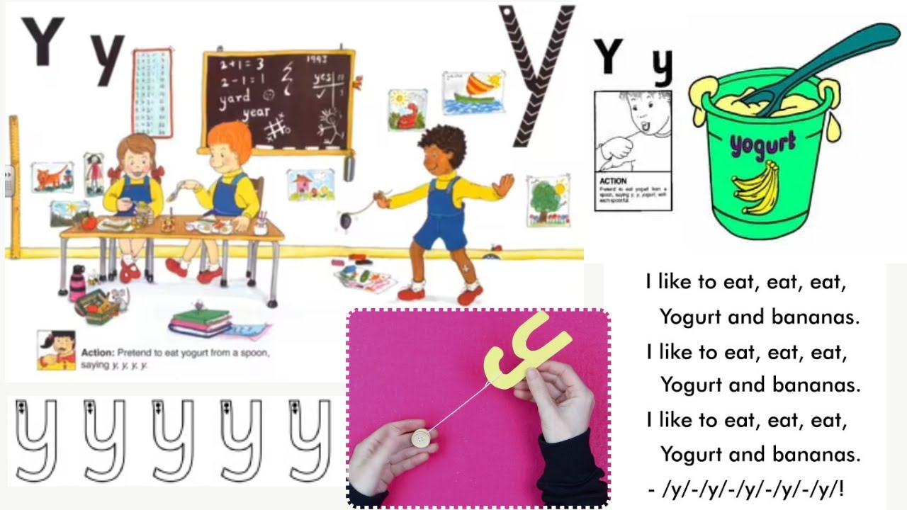 letter y jolly phonics #jollyphonics #sounds #letters #learning #learningenglish