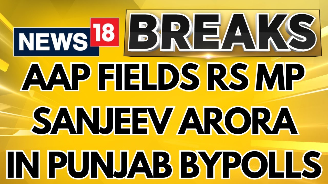 AAP Fields Rajya Sabha MP Sanjeev Arora In Punjab Bypolls | Punjab Politics News | News18