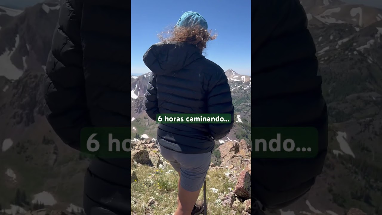 🏔️Las monta&ntilde;as de UTAH🇺🇸, con nieve incluso en VERANO🤯