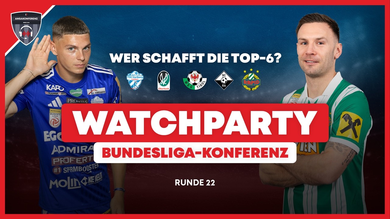 🔴RE-LIVE-Watchparty zum Bundesliga-Showdown I #Ansakonferenz