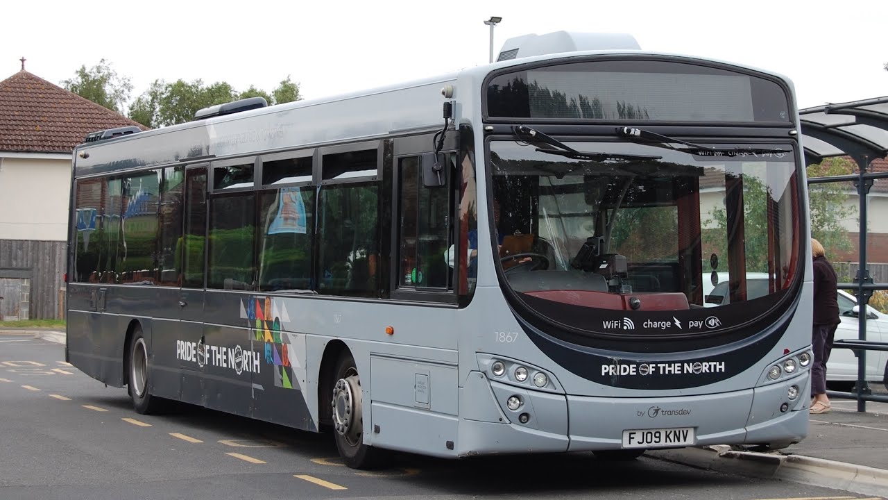 Beautiful ZF: Transdev York 1867 (FJ09KNV) Volvo B7RLE/Wright Eclipse Urban 2