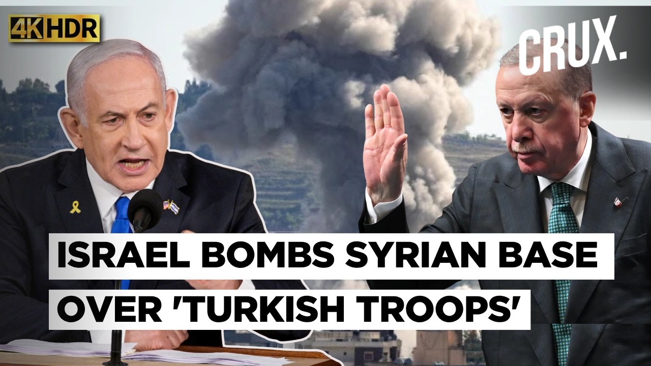 Turkey-Israel Clash Over Syrian Airbase Strike As US Calls Attack &lsquo;Unnecessary Escalation&rsquo; | 4k