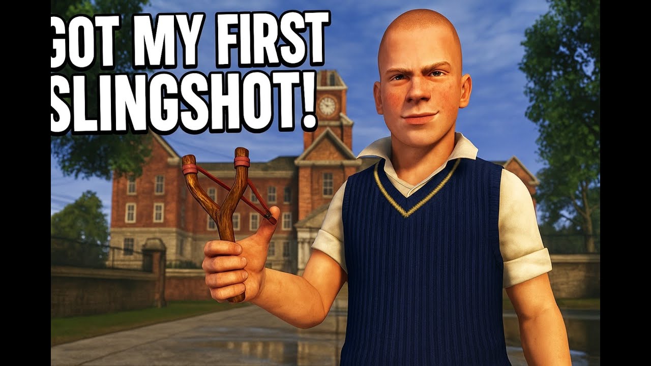 Jimmy Gets His First Slingshot | Bully Scholarship Edition Gameplay