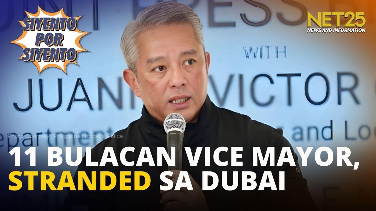 11 vice mayor sa Bulacan, stranded sa Dubai