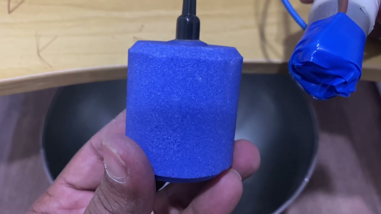 شرح طريقة عمل مضخات اوكسجين للطعوم الحيه