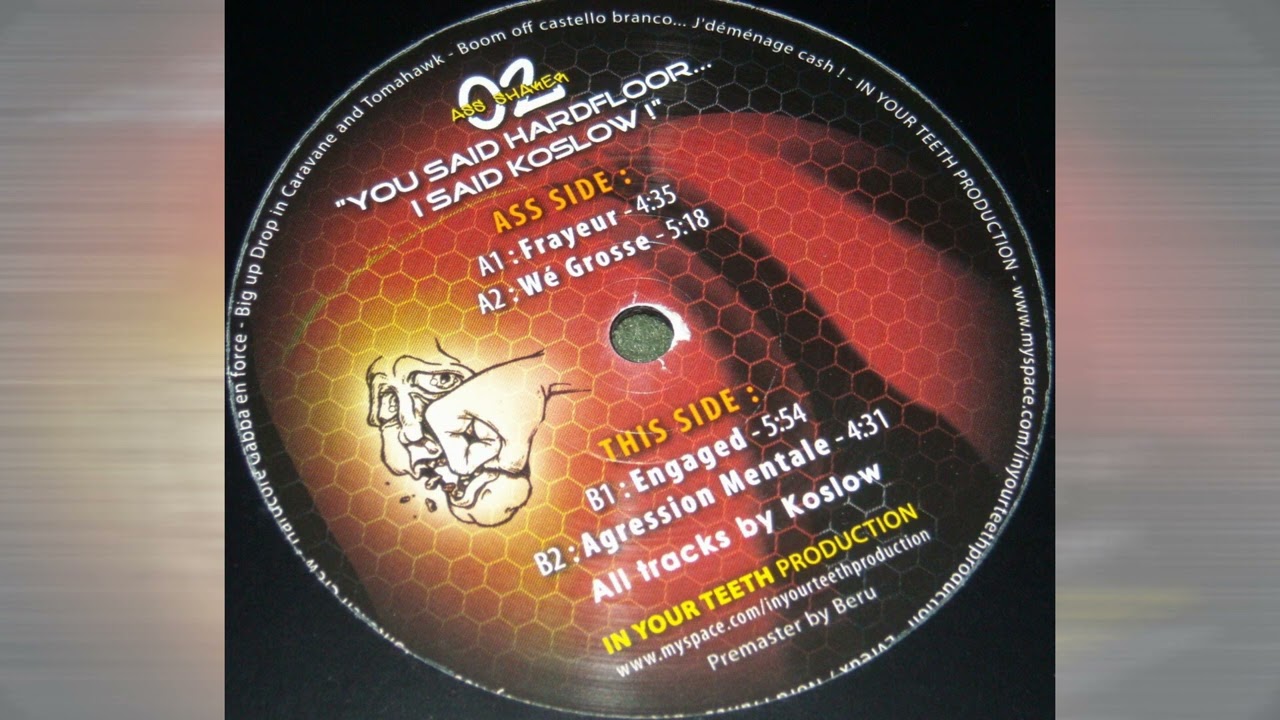 Koslow-You_Said_Hardfloor___I_Said_Koslow-(ASS_SHAKER02)-Vinyl-2008