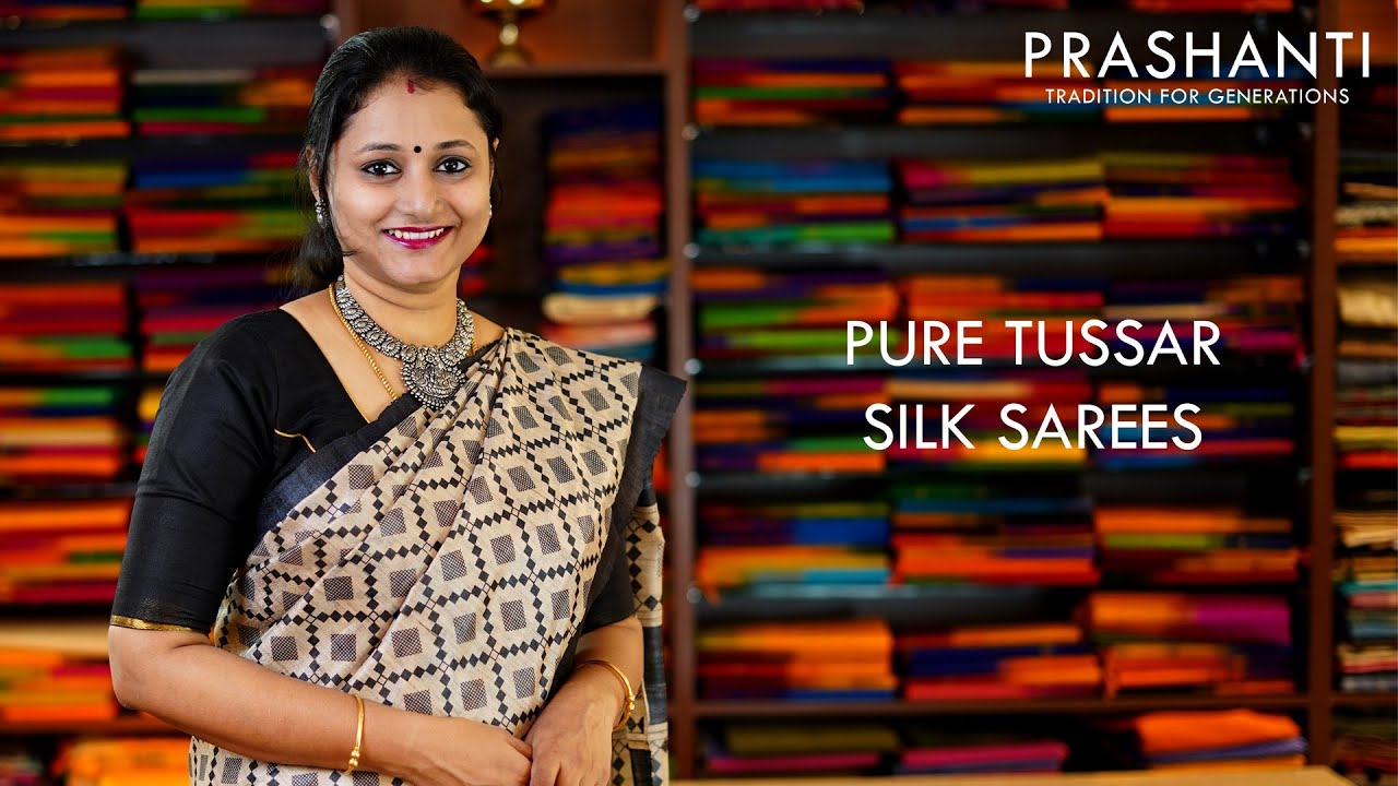 Pure Tussar Silk sarees | 26 Sep 2020