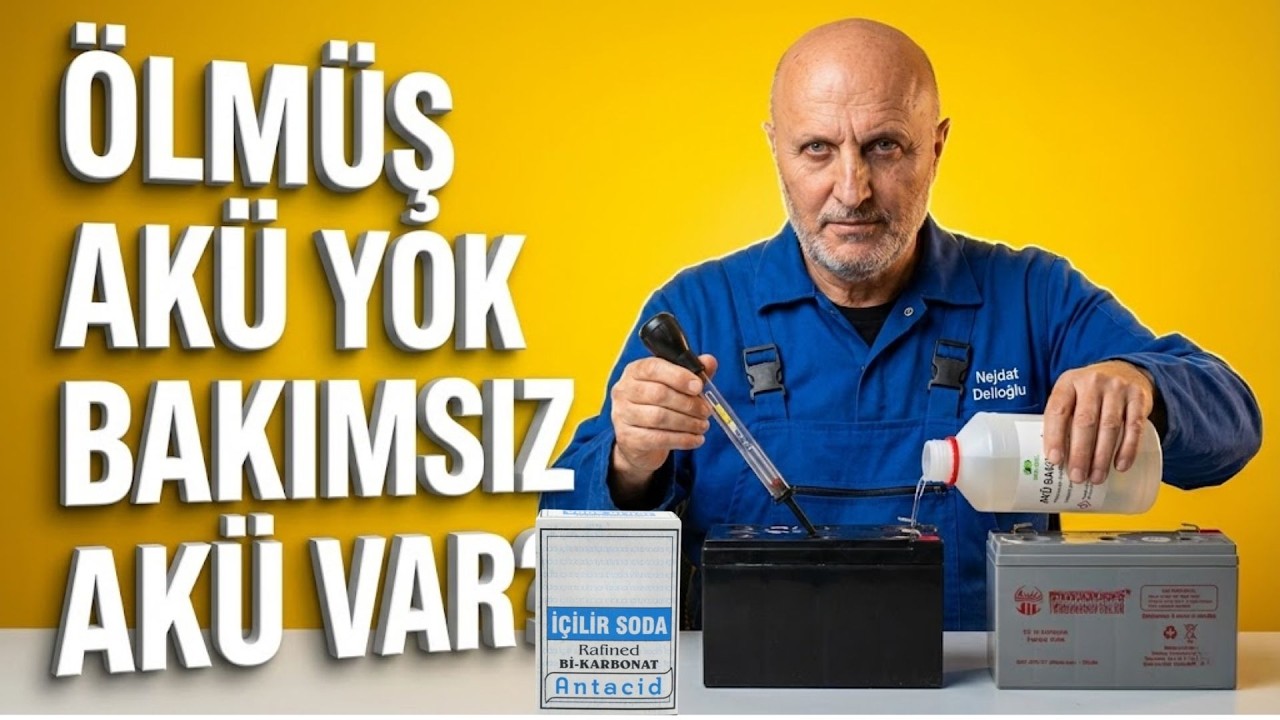 Akülerinizi Karbonat İle Tamir Edebilirsiniz | Умер Аккумулятор Ремонт