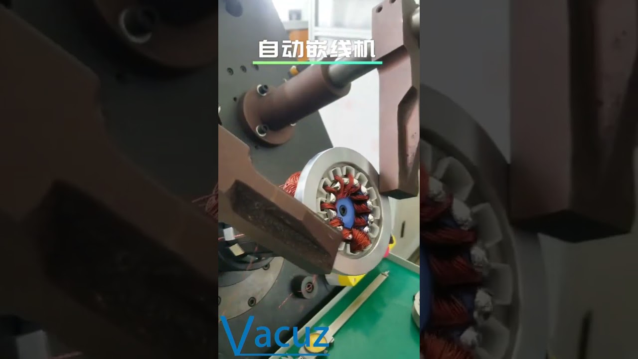 Factory Vacuz Sale Automatic Induction Motor Stator Coil Inserting Machine Manufacturer Price Supply