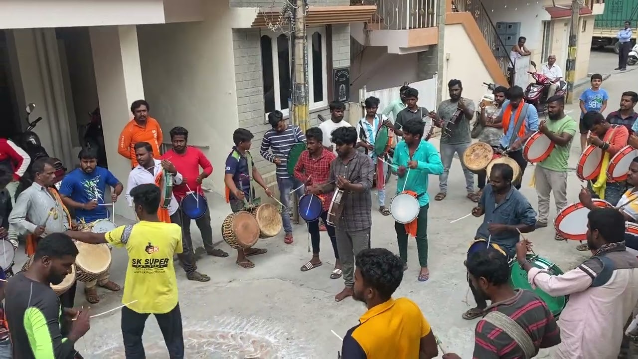 Vishwa boys .🖤.9880225321(ಬೊಂಬೆನಾಡು )❤️Channapatna ತಮಟೆ beats 👌👌👌in ಯಡಿಯೂರು ಗಣೇಶ ವಿಸರ್ಜನೆ 🙏..💥
