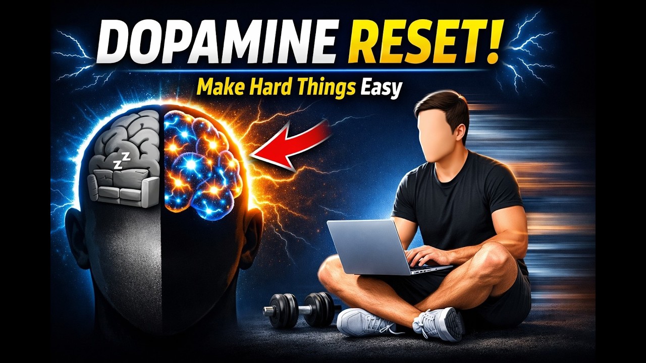 Trick your 🧠brain to do hard things...  #selfimprovement #productivity #focus