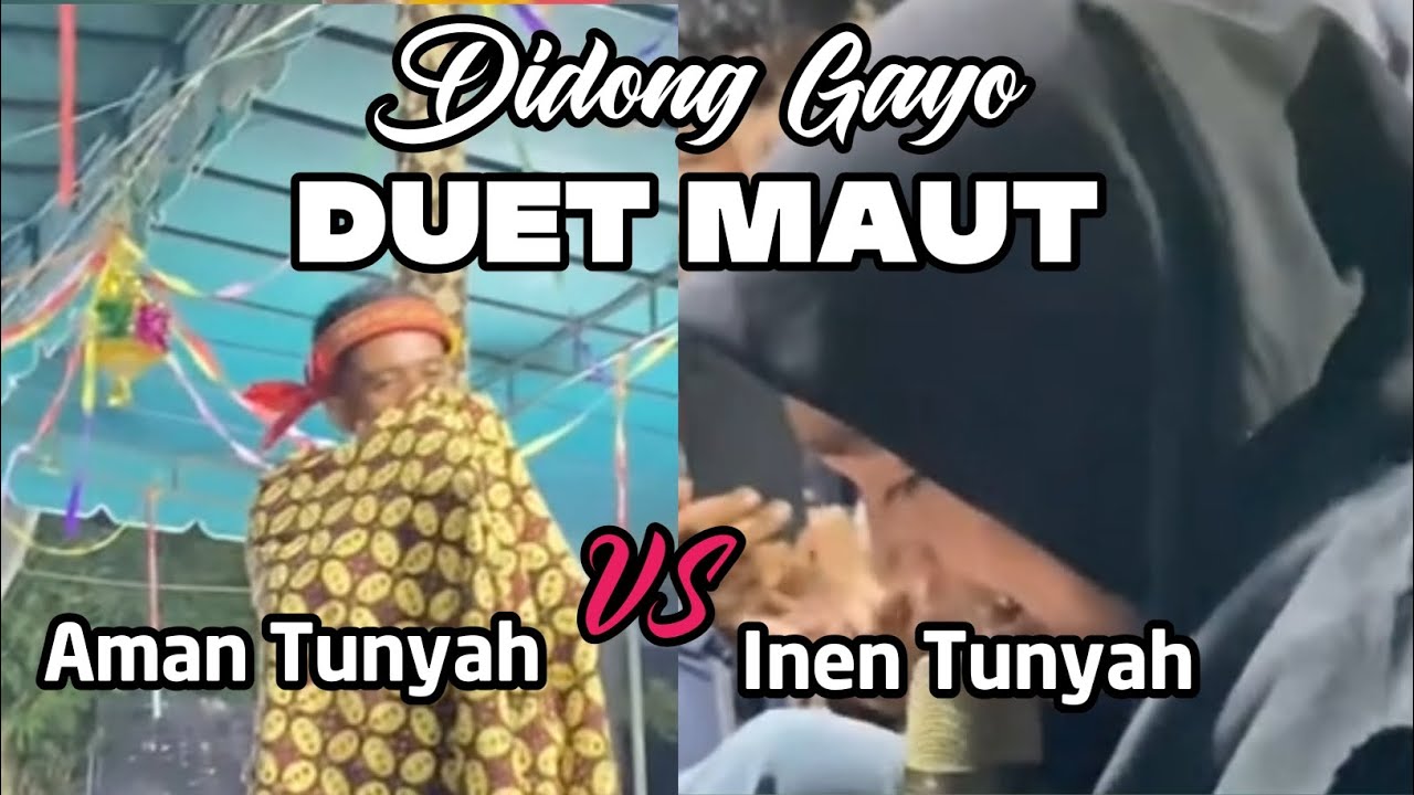 Aman Tunyah feat Inen Tunyah ‼️ Didong Gayo Paling Seru 2025