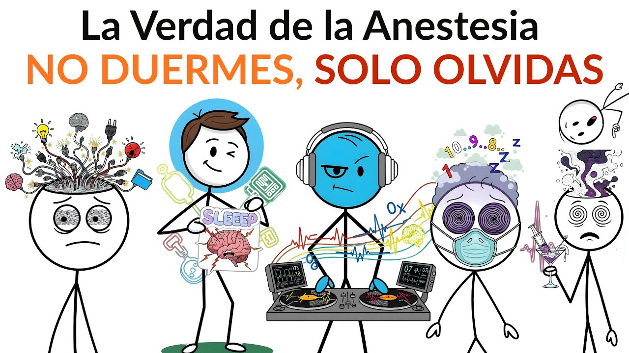 La verdad de la anestesia No duermes, solo se te olvida todo