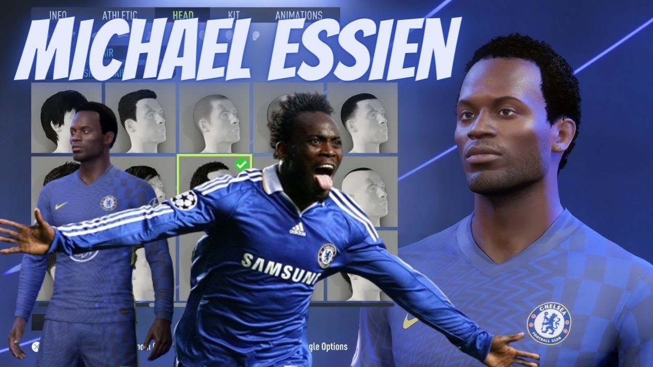 FIFA 22 (23) How to make Michael Essien Pro Clubs Lookalike