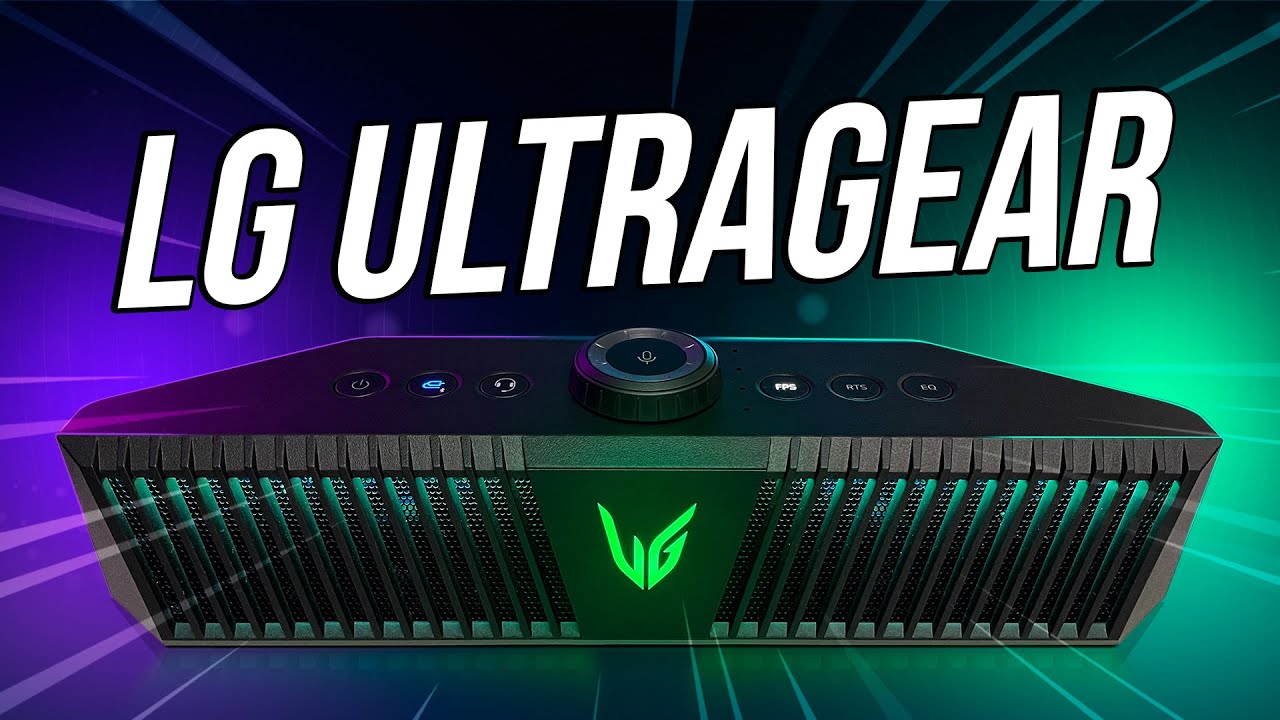 CAIXA DE SOM GAMER faz sentido? Testamos a LG UltraGear