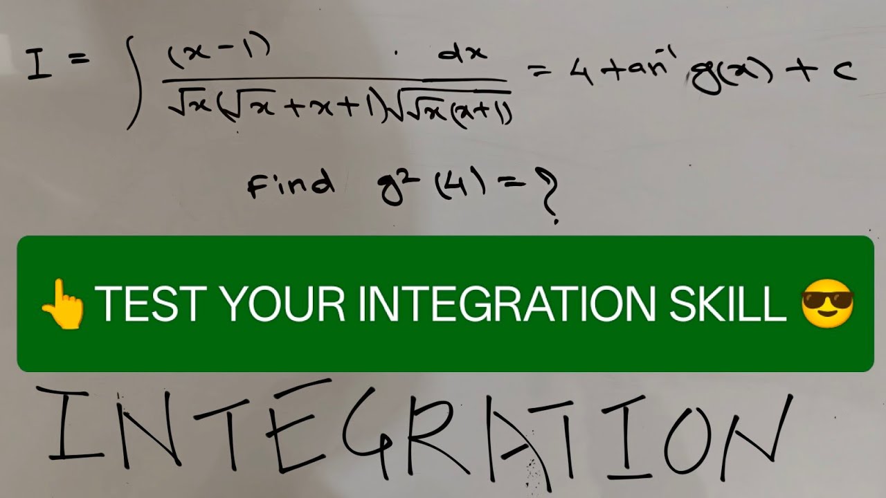Can you solve this integration problem?🤔 | TEST YOUR INTEGRATION SKILL |