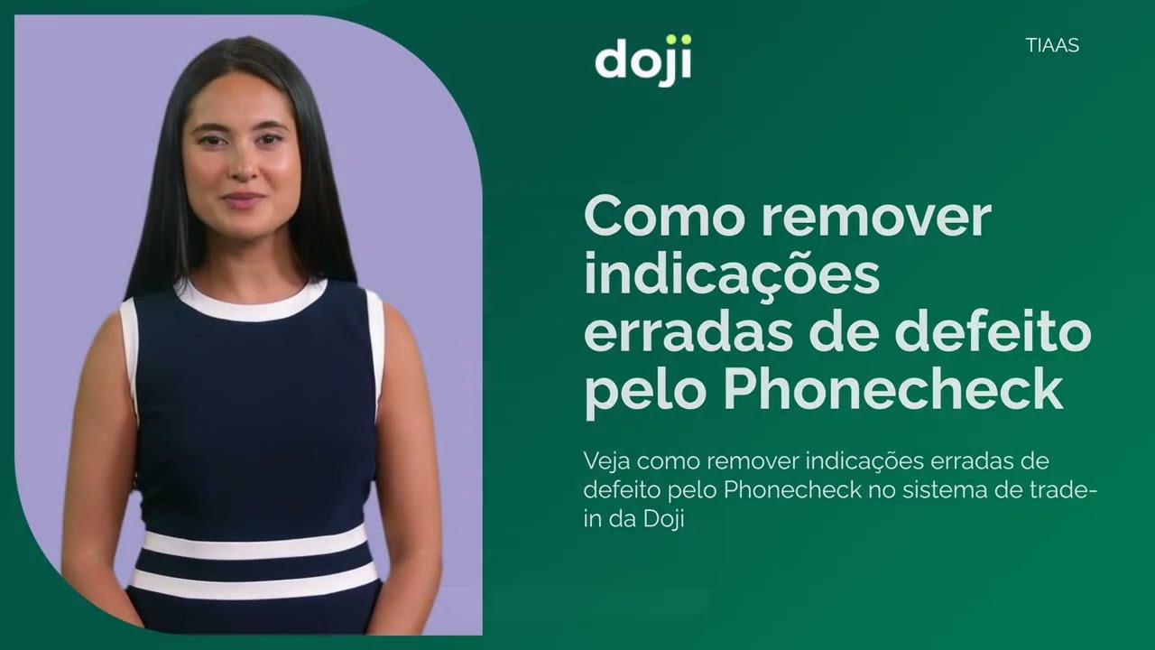 Remover indicações erradas de defeito pelo Phonecheck
