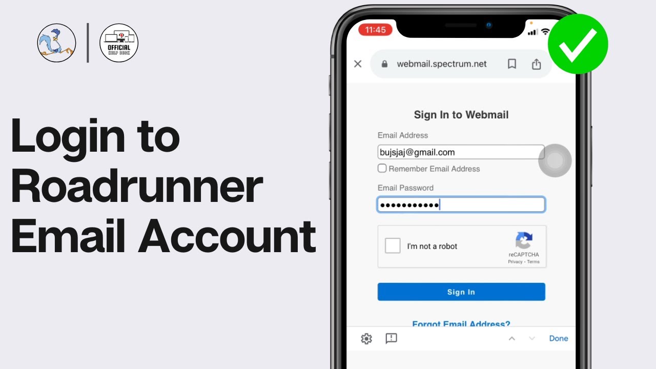 How to Login to Roadrunner Email Account | Roadrunner Email login