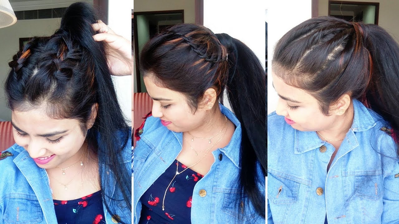 EASY Everyday Ponytail Hairstyles For College,School, Work | Latest Ponytail Hairstyle 2019