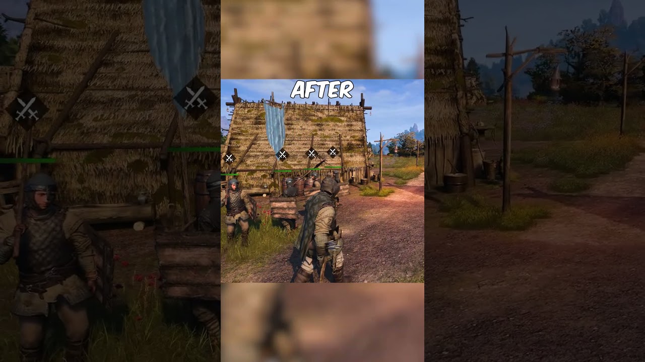 Peenoise Village BEFORE and AFTER 