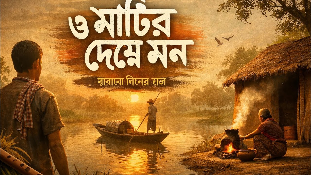 O Matir Deshe Mon | Bengali Folk Song | Emotional Rural Song