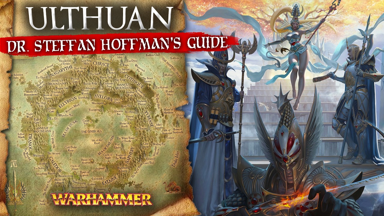 Исследование Ултуана: Родина высших эльфов &mdash; Обзор лора Warhammer Fantasy с доктором Стеффаном Хо...