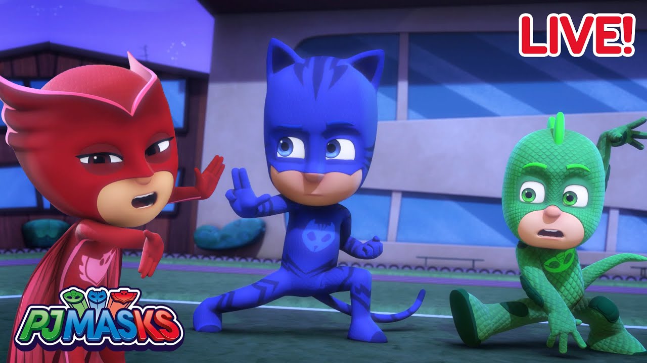 🔴 LIVE! PJ Masks Full Episodes 🔴 | PJ Masks to save the day! + More superhero cartoons | #live