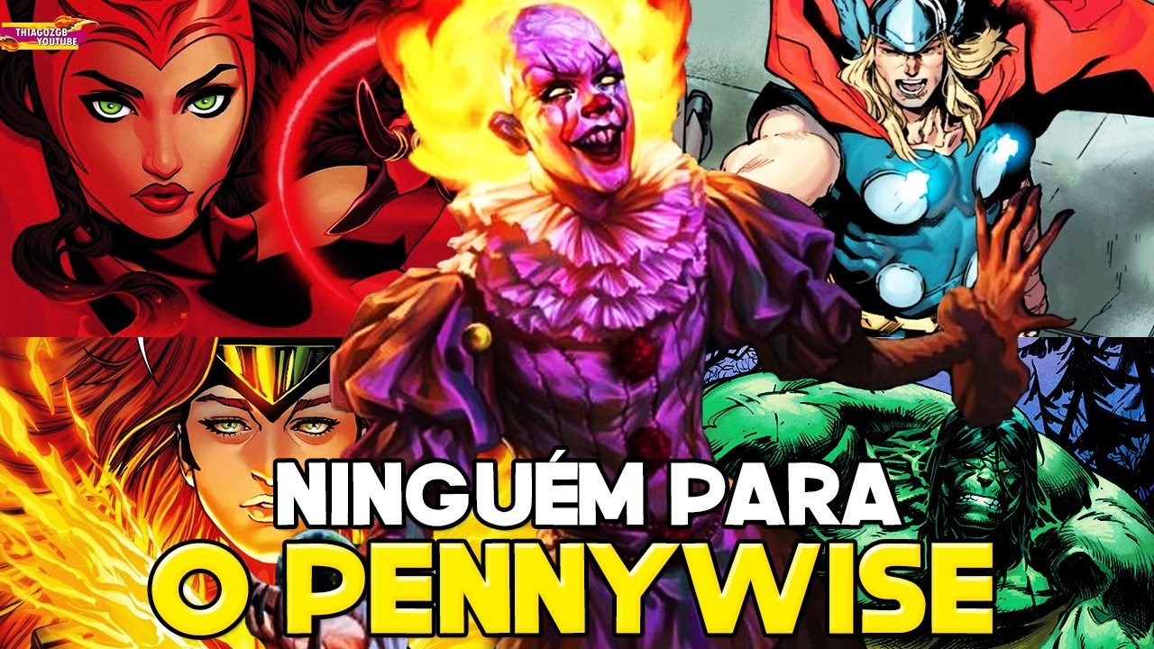 Até onde o PENNYWISE iria no Universo da Marvel?!