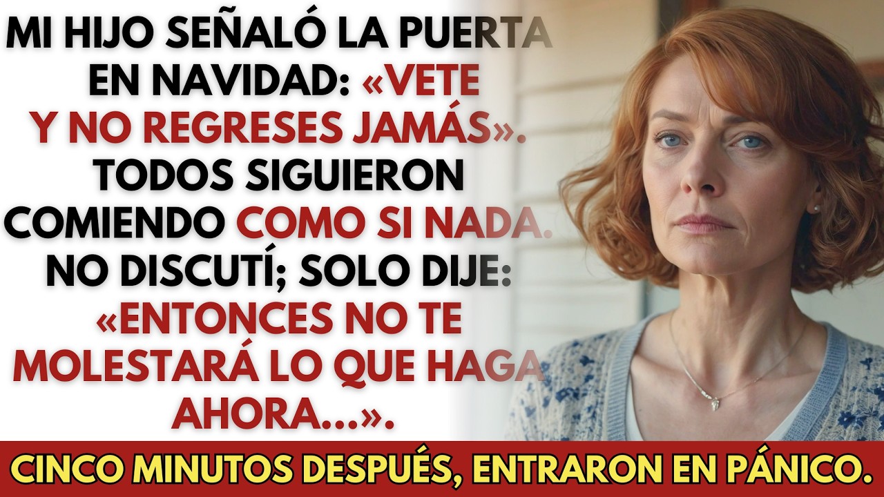 «Vete y no regreses jamás», me dijo mi hijo durante la cena de Navidad