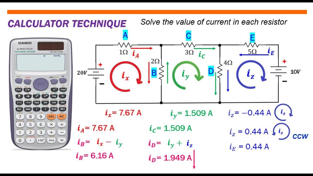 MESH CURRENT ANALYSIS PART 2