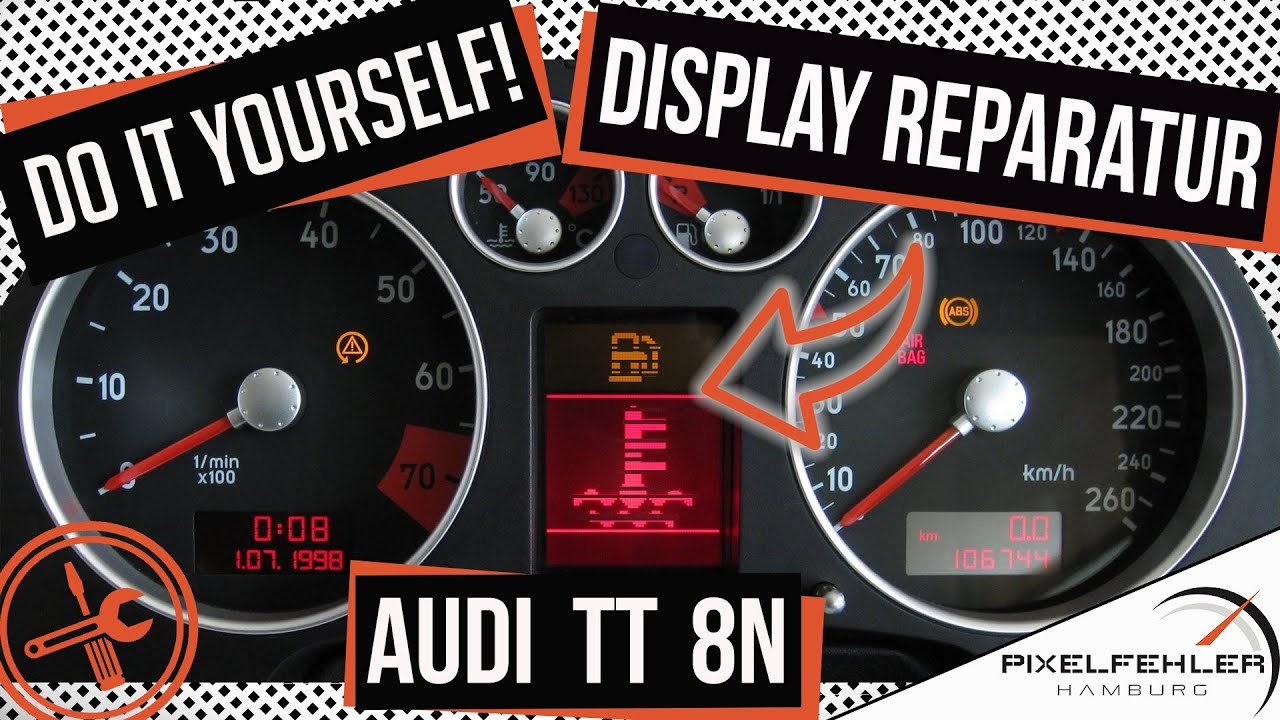 Do it yourself! Displaytausch / Reparatur vom Audi TT 8N