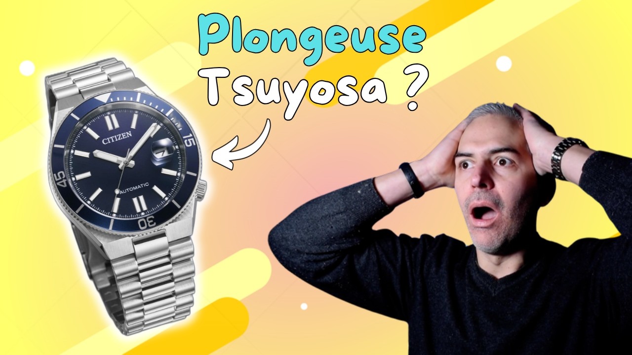 Citizen Affolle le Monde Horloger avec sa Nouvelle Tsuyosa !