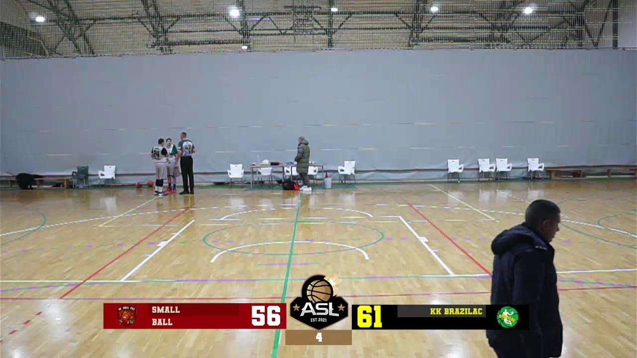 KK Small Ball vs KK Brazilac (ASL Amateur liga)