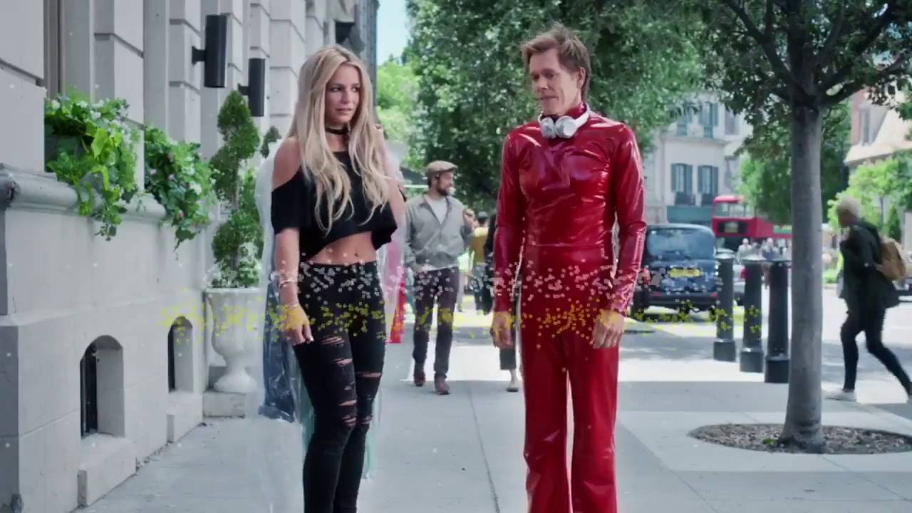 Britney Spears Catches Kevin Bacon Dancing | 2016 Apple Music UK Commercial