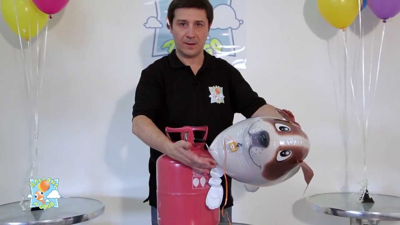 Gonflage d'un Ballon Air Walker