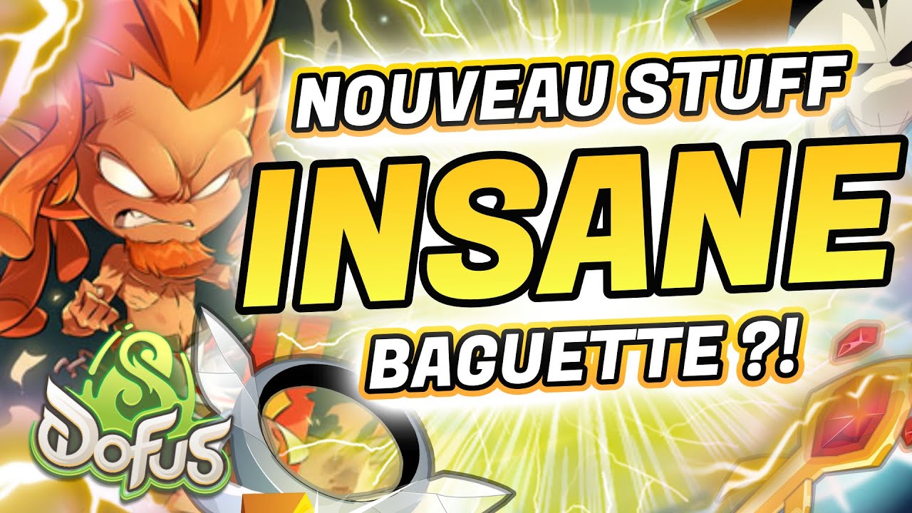 NOUVEAU STUFF ET PANO FEU EAU INSANE SUR DOFUS 3