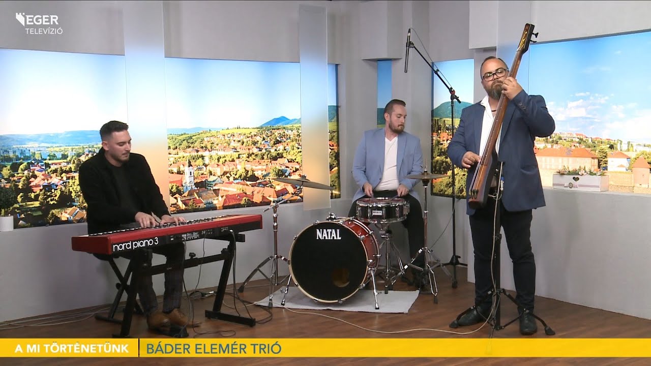 Új jazz trió színesíti az egri könnyűzenei élet palettáját - 2023.10.03.