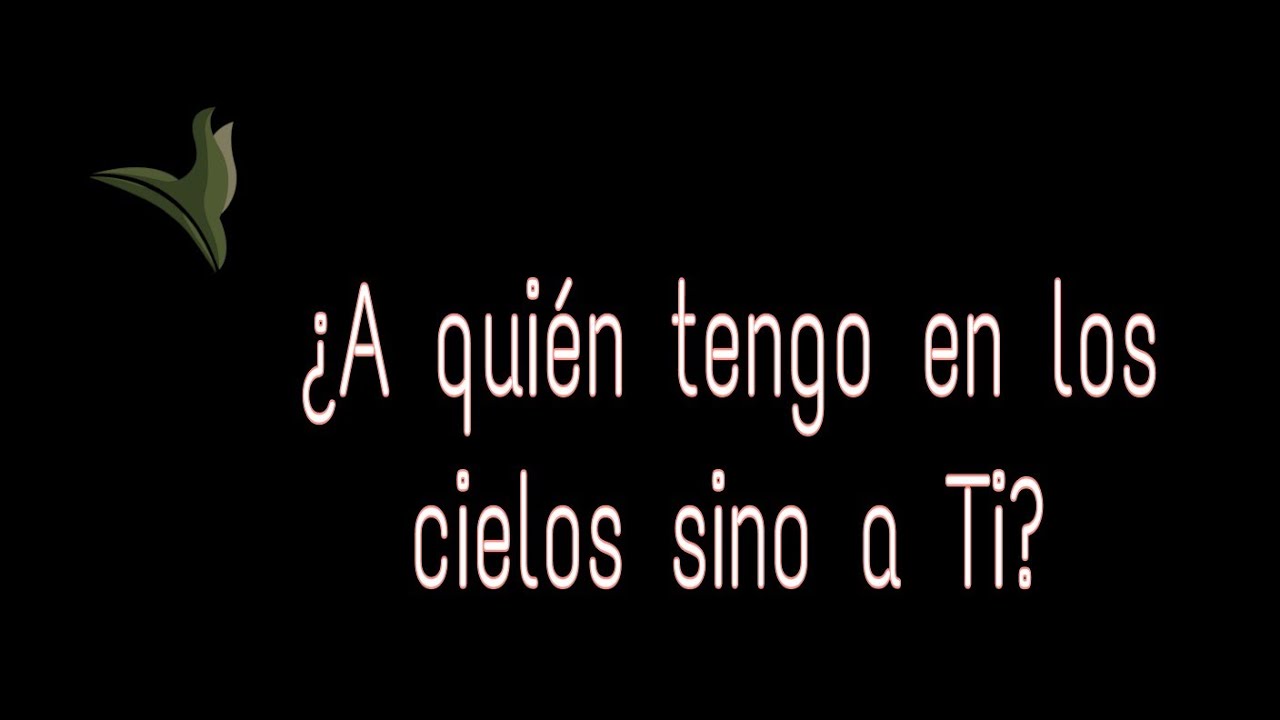🔴❗CORO NUEVO❗ ¿A quién tengo en  los cielos sino a Ti.
