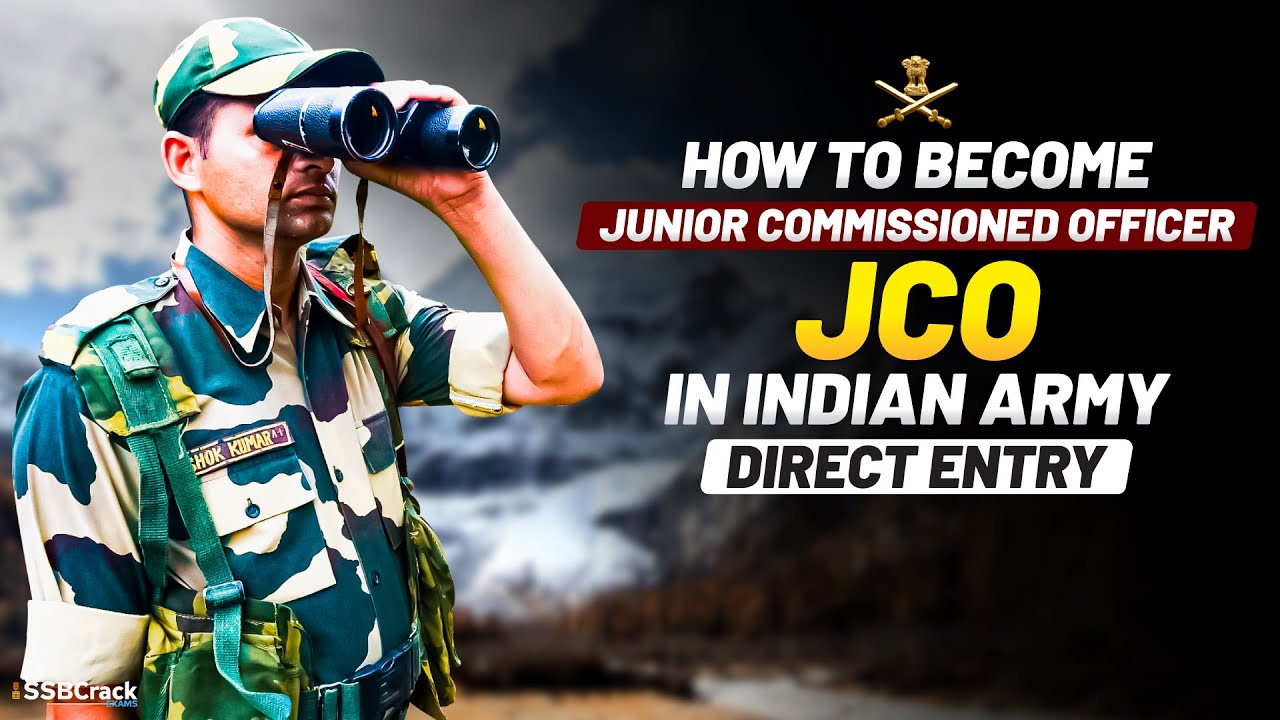 How to Become JCO in Indian Army (Direct Entry)