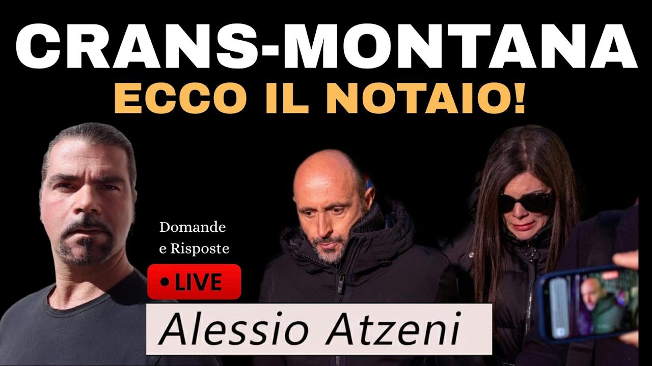Crans-Montana, 𝐞𝐜𝐜𝐨 𝐢𝐥 𝐧𝐨𝐭𝐚𝐢𝐨!