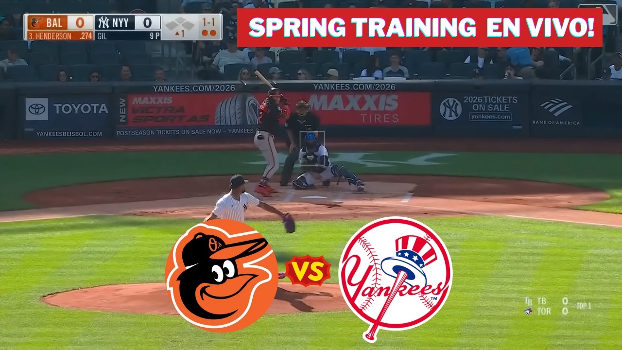 YANKEES 🆚 BALTIMORE EN VIVO | Narración en Español | Juego Completo