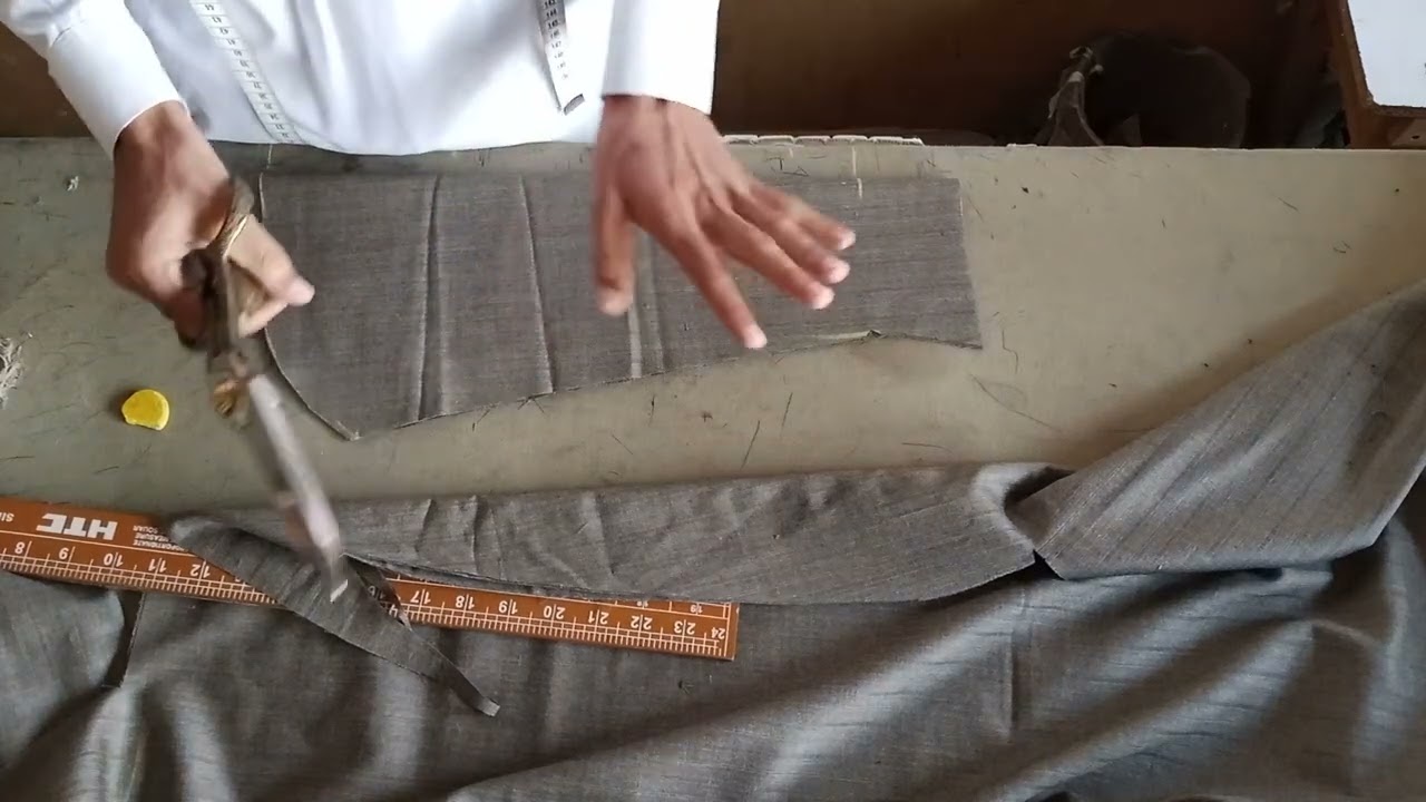 جنٹس سوٹ کٹنگ بلکل آسان طریقہ | Gents Suit Cutting Karne Ka Asan Tarika