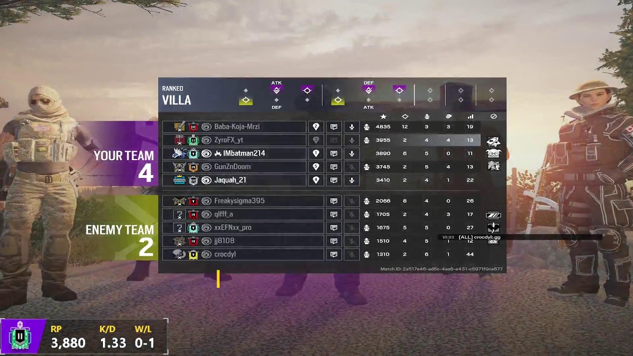 R6 Rankd With Friends