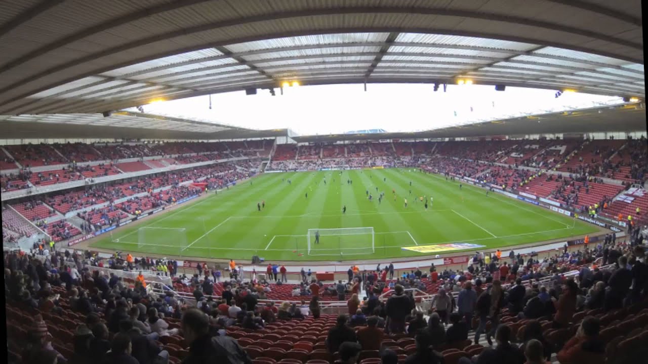 Boro Fans Fill The Riverside Stadium For Play-Off Semi-Final With Brentford