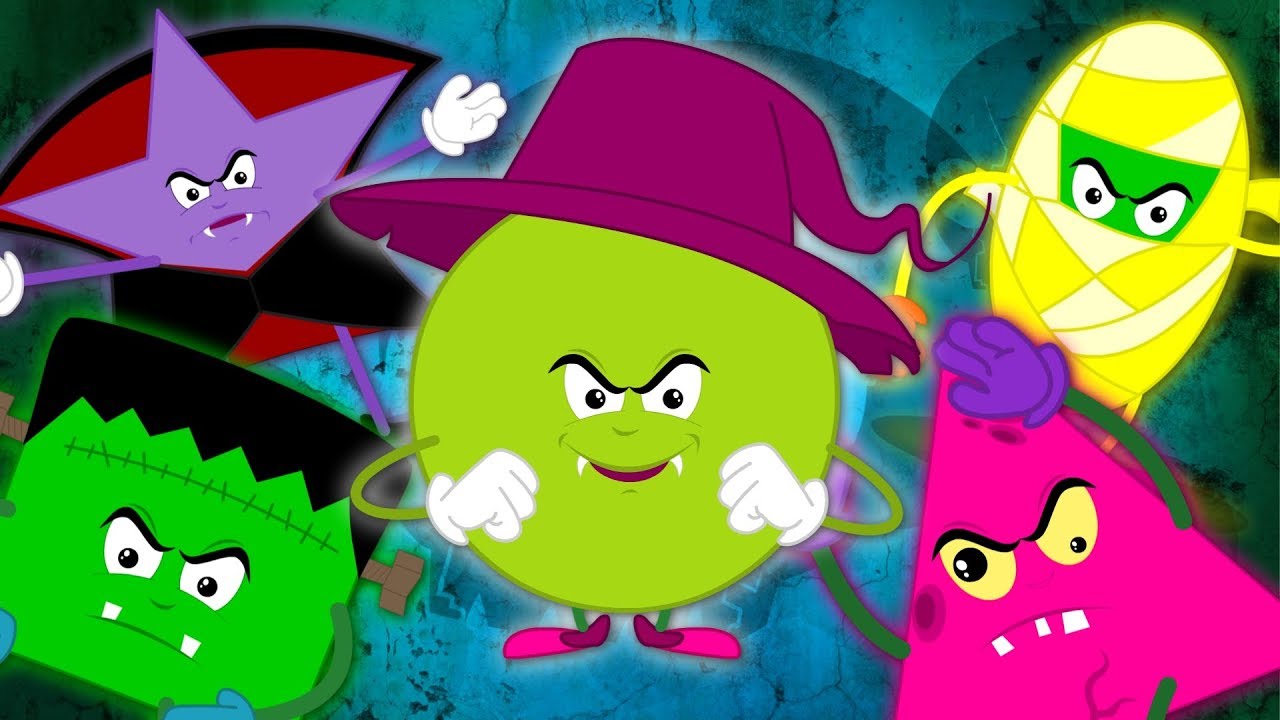 Five Little Shapes | Nursery Rhymes | Shapes Song For Kids