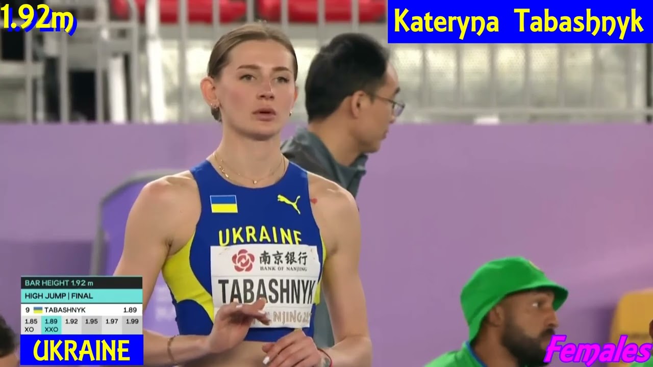 [High Jumper] ~ Kateryna Tabashnyk ~ [1.92m]