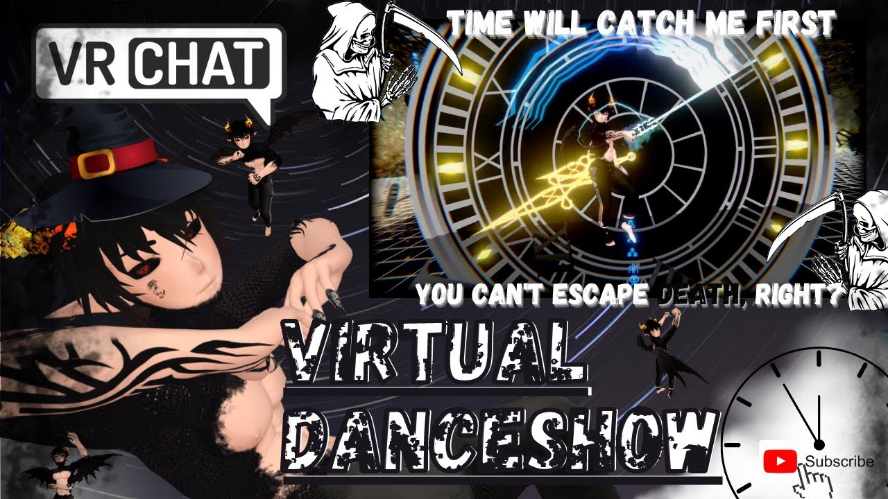 VRChat Virtual Dance Showcase How to dance VRC Time Will Catch Me First By Peter Crowley