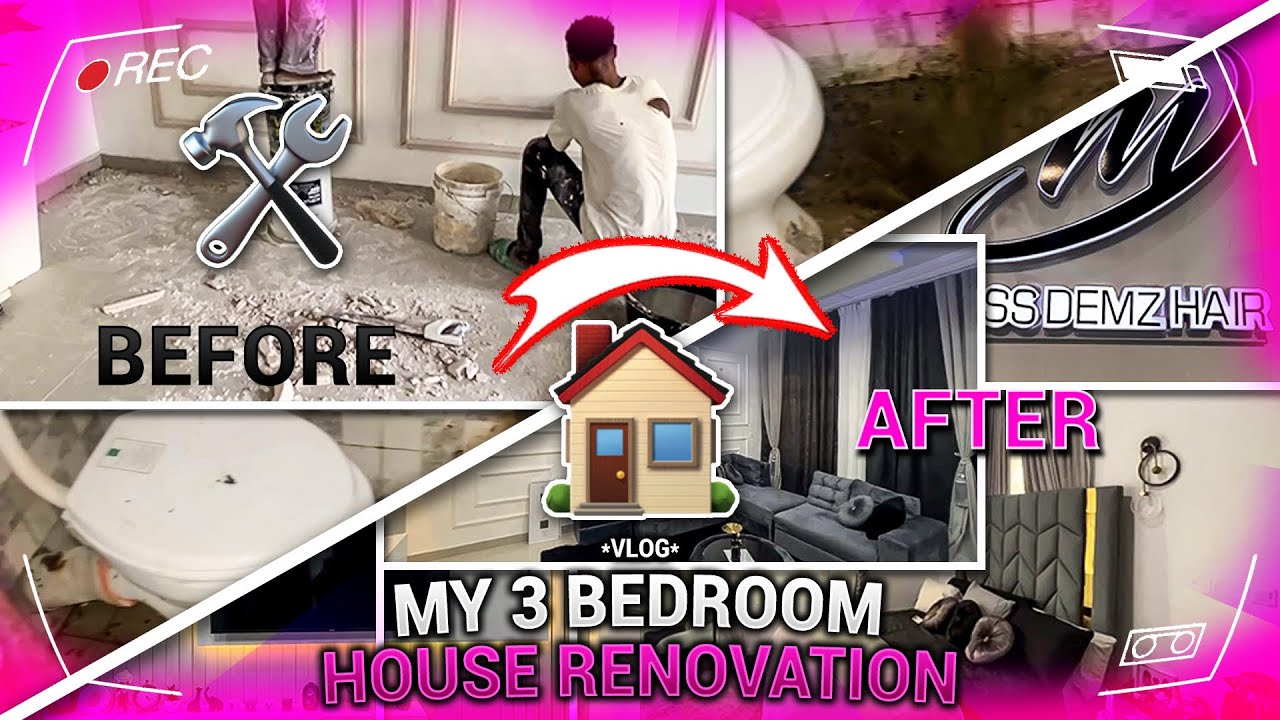 My 3 Bedroom Home Renovation Vlog - I finally have my own house yay!!